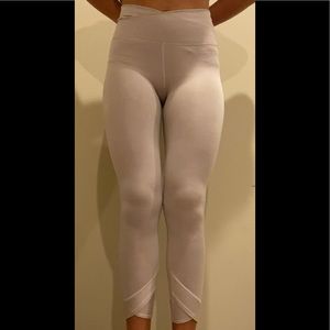 Nike pink cross athletic leggings